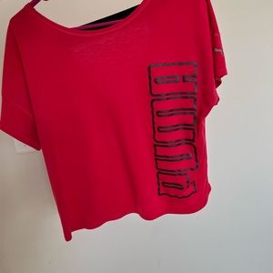 Red puma top